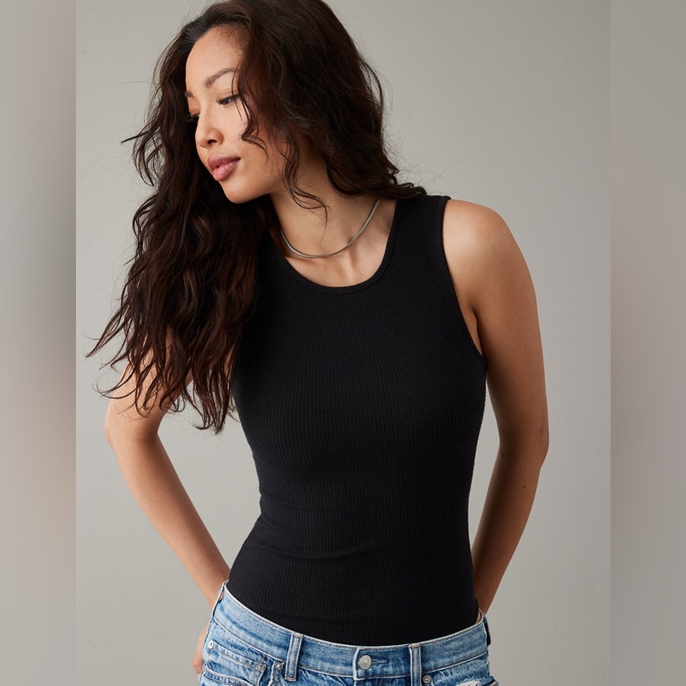 American Eagle High Neck Bodysuit